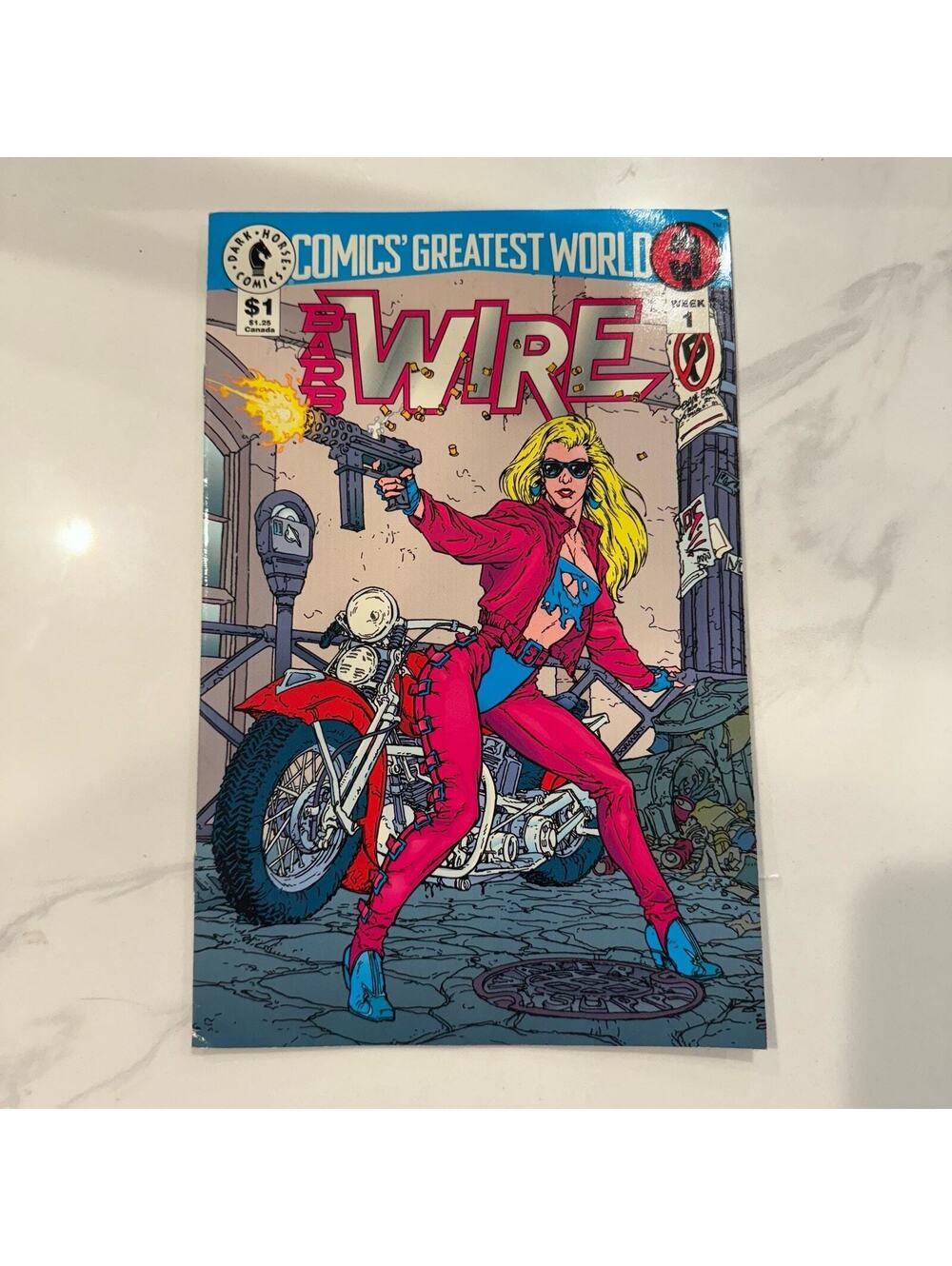 Comics' Greatest World Barb Wire #1 Dark Horse Comics 1993